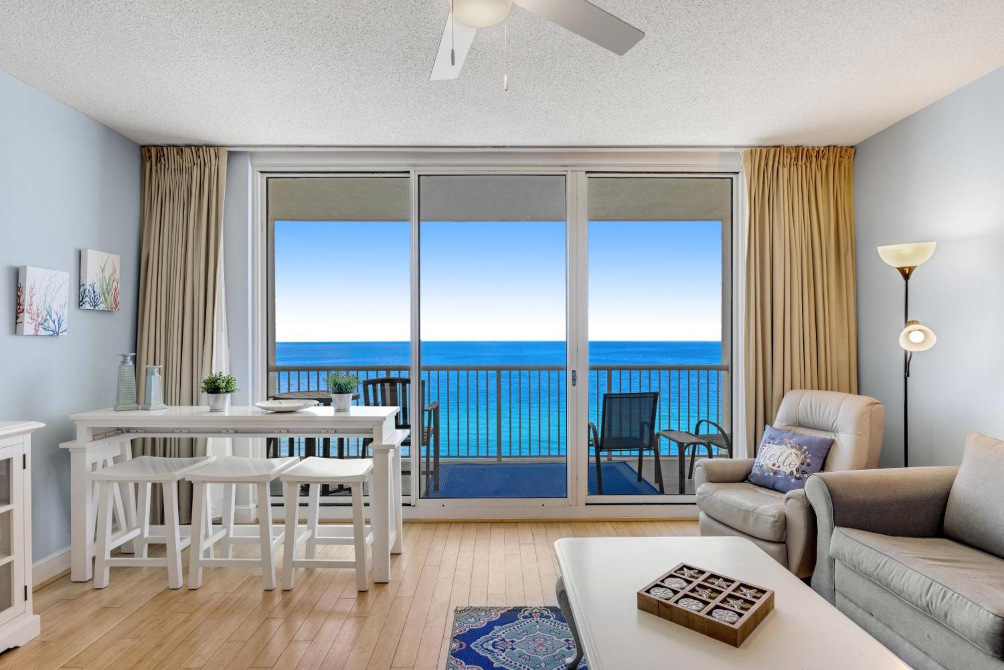 Parking Fee Included-Majestic 1-1606! Gulf Front 1Bedroom, Pool,Hot Tubs,Tennis Panama City Beach Luaran gambar