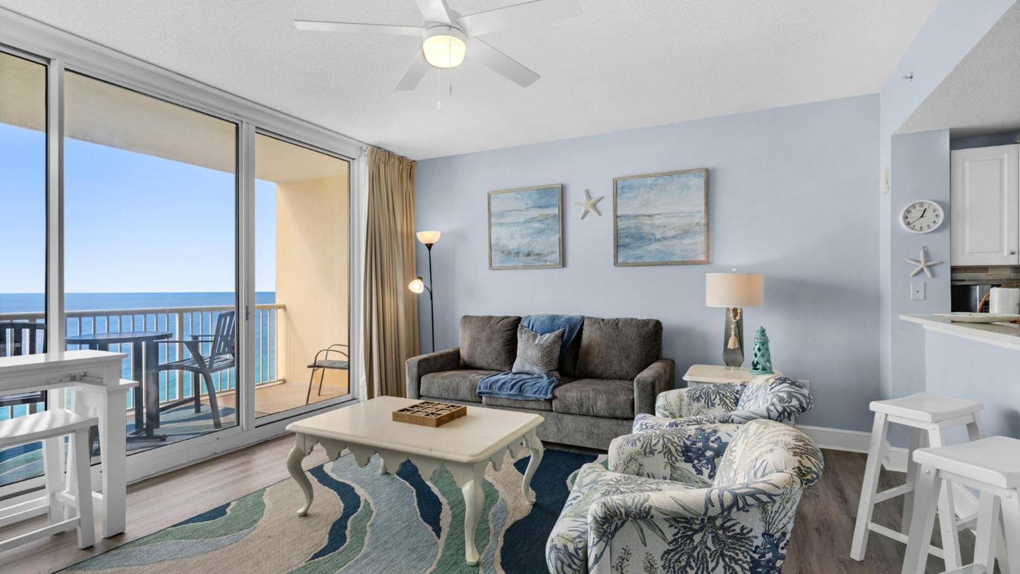 Parking Fee Included-Majestic 1-1606! Gulf Front 1Bedroom, Pool,Hot Tubs,Tennis Panama City Beach Luaran gambar